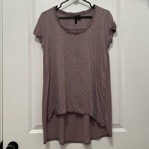 Cynthia Rowley high low linen top